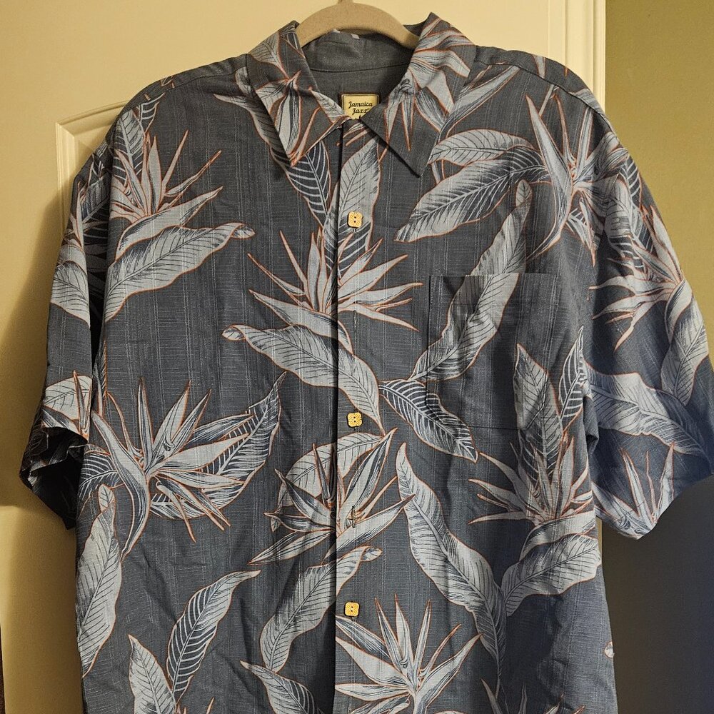 100% Silk Hawaiian shirt
